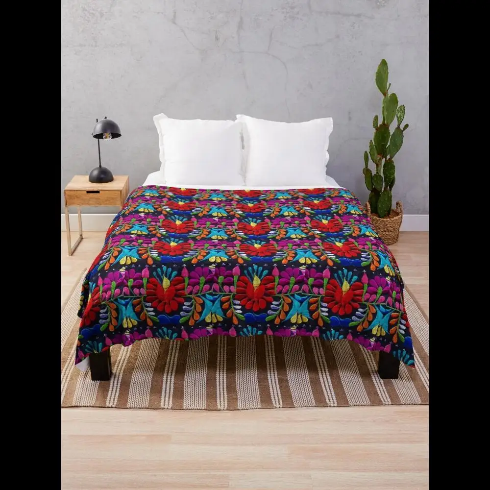 

Fiesta Flowers Throw Blanket