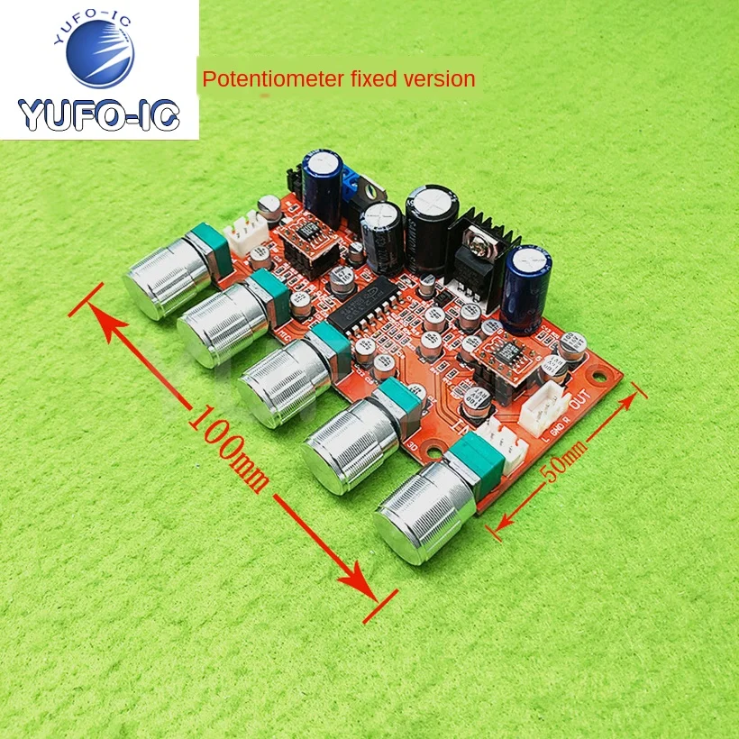 Pt2399 Microphone Amplifier Board Microphone Amplifier Board Moving Coil.  Microphone Head Universal. With Front Amplification