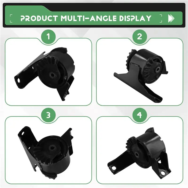 A95E-New High Quality Engine Support Rubber Pad, Right Side 11610-80JA0 11610-79J00 Motor Mount For SX4 2007-2013