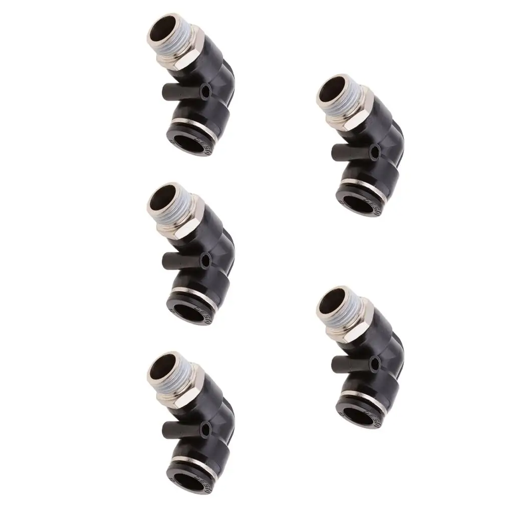 5 موضوع الكوع موصل 90 درجة الكوع تركيب سريع ملحقات السيارات