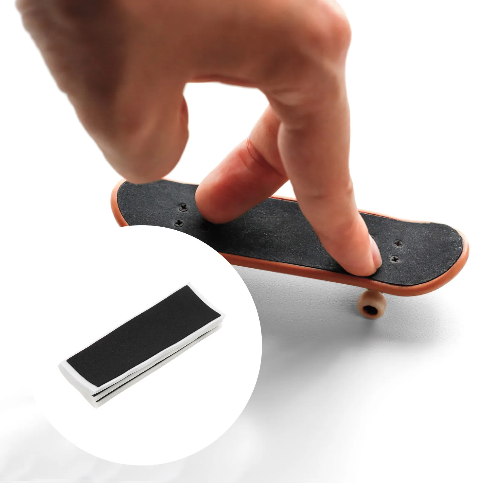 

10Pcs Fingerboard Foams Grip Tape Non-Skid Finger Skateboard Sticker Anti- Fingerboard Accessories Foams Grip Tapes