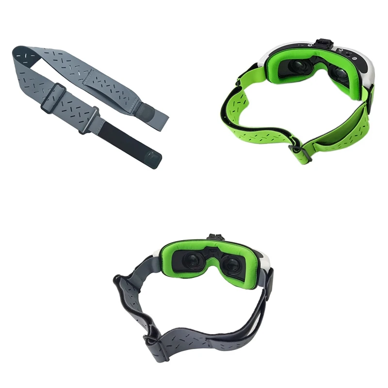 

38Mm Replaceable Skin-Friendly Elastic Fabric Universal 2-In-1 Removable Headband For DJI FPV V2 Sports Headband