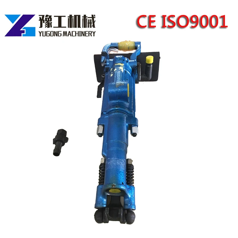 2021 Hot Selling Portable Pneumatic Rock Drill YT-28 Blasting Drill Railway Construct Defense Engineering Facility Drilling Work