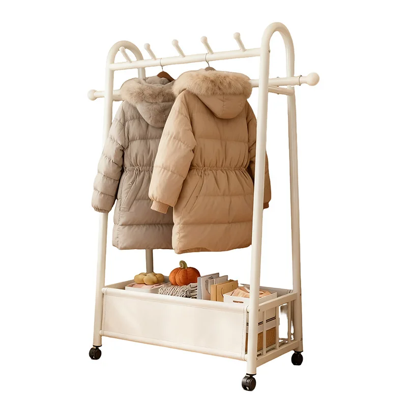 

Drying rack removable bedroom hanger with wheels indoor storage hats