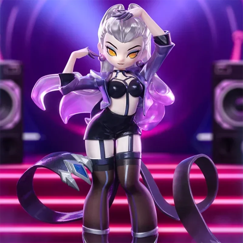 

POP MART LEAGUE OF LEGENDS K/DA ALL OUT Series слепая коробка Mystery Box Guess Bag Toys Doll Cute Random box Аниме Фигурка