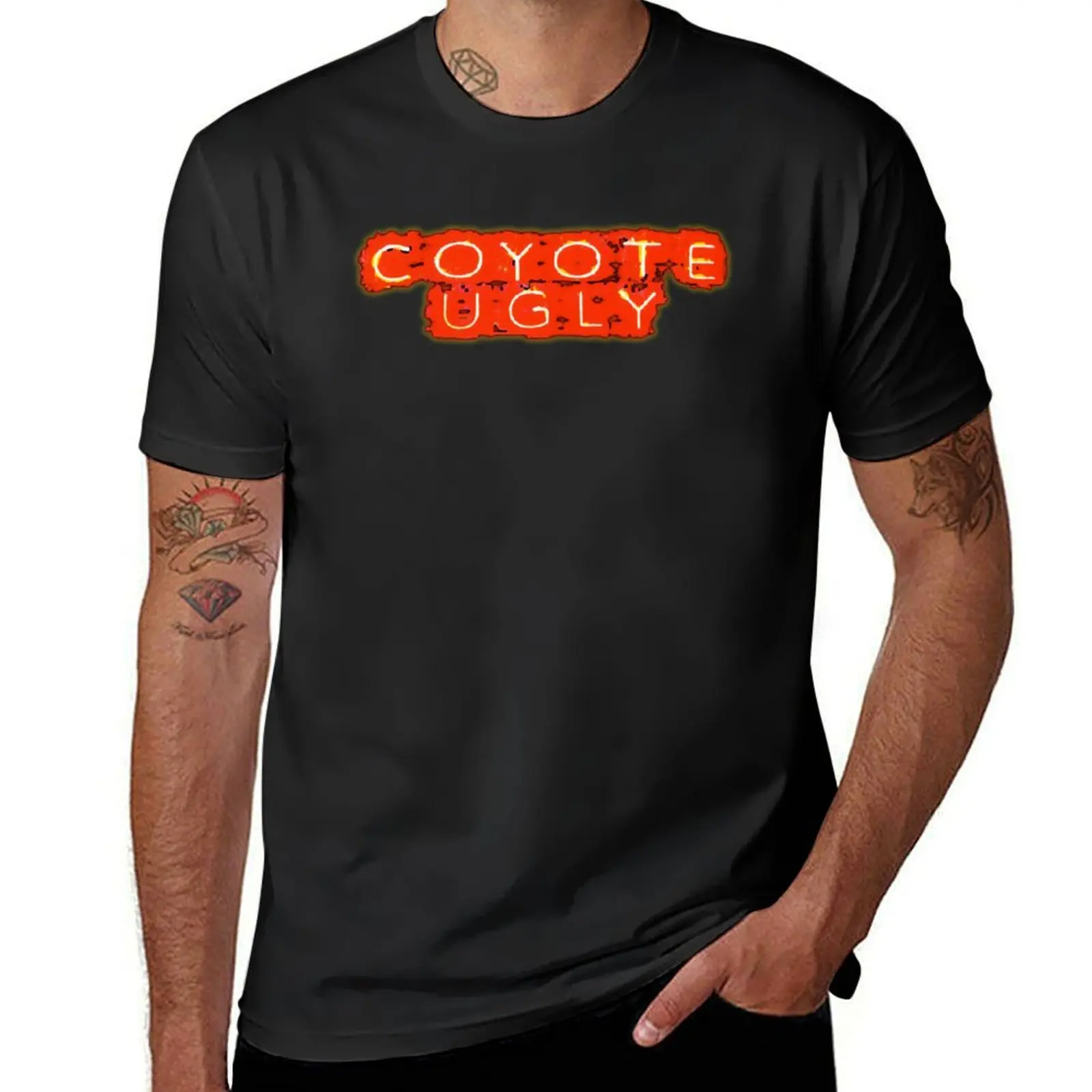 Coyote T-Shirt tops blacks customs design your own mens tall t shirts