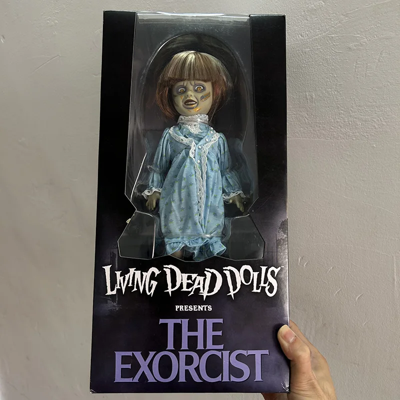 Mezco Living Dead The Exorcist Action Figure Anime Joint Movable PVC Collectible Model Toy Cartoon Dolls Figurine Horror Gifts