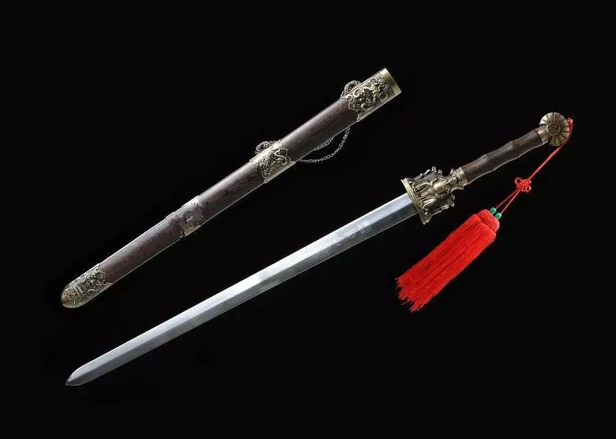 Chinese Xuanwu Emperor Tai Chi Sword Not sharp but protects the house and guards the family.Katana stainless steel samurai sword