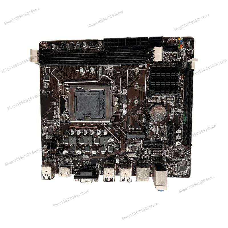 For New H61 Main Board 1155 Pins DDR3 Support Dual Core/quad Core I3 I5 Etc