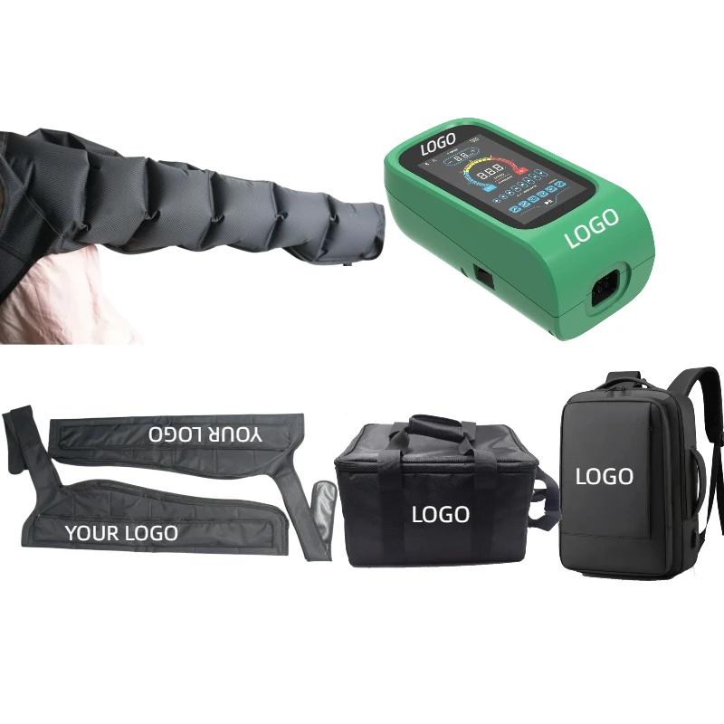 4/6/8 Chambers Sequential Air Compression Leg Massage Boots Professional Athlete Post Workout Muscle Recovery Device