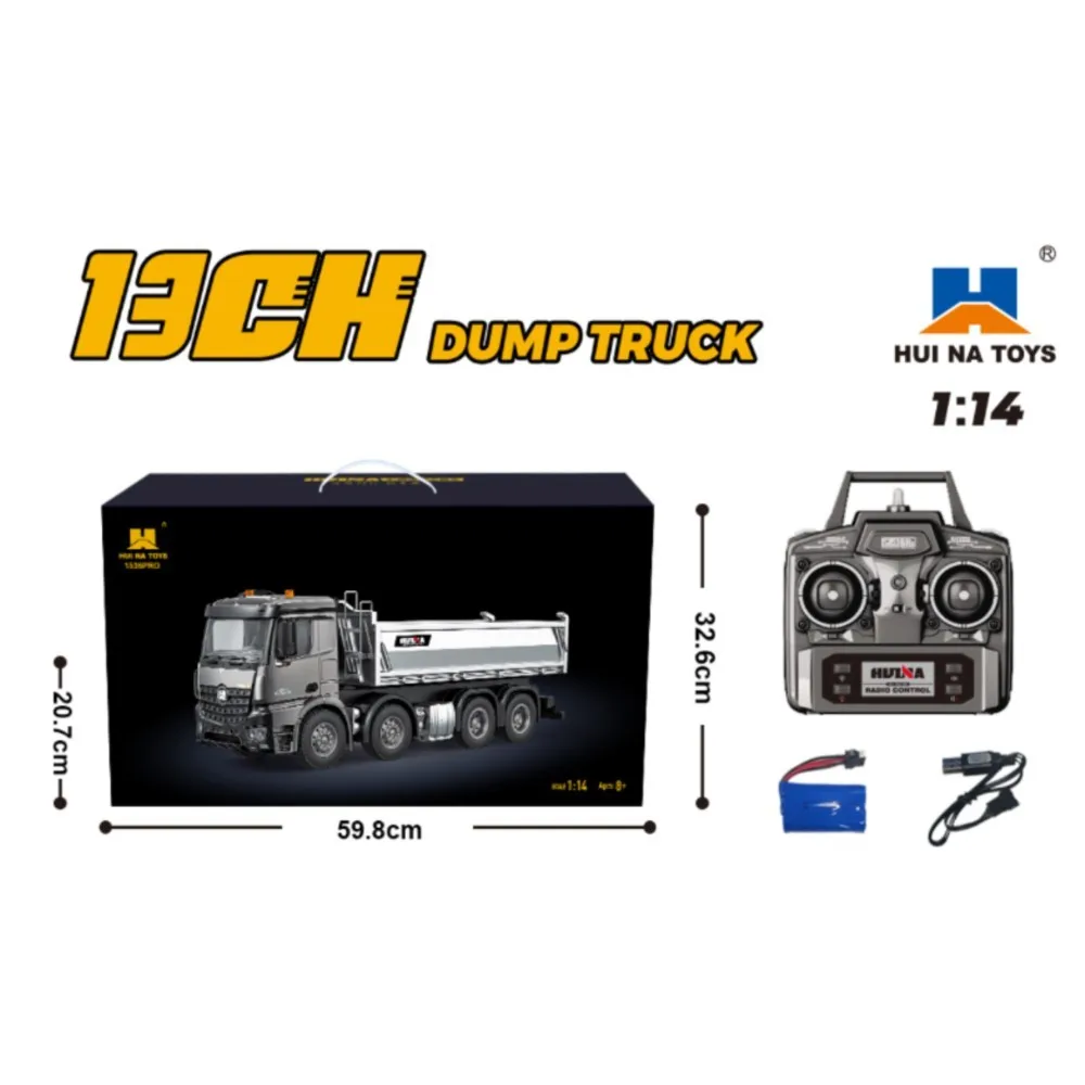 1/14 トイニュー HUINA 1536 RCダンプカー ラジコン 12CH ダンプ