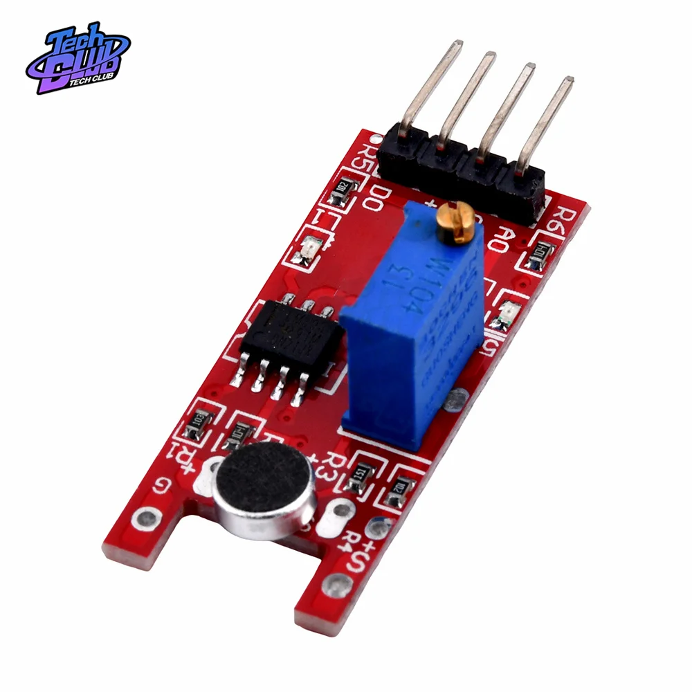 Modulo di rilevamento del sensore del microfono del suono di sensibilità per il modulo del sensore di rilevamento del suono AVR PIC KY-037 per componenti elettronici
