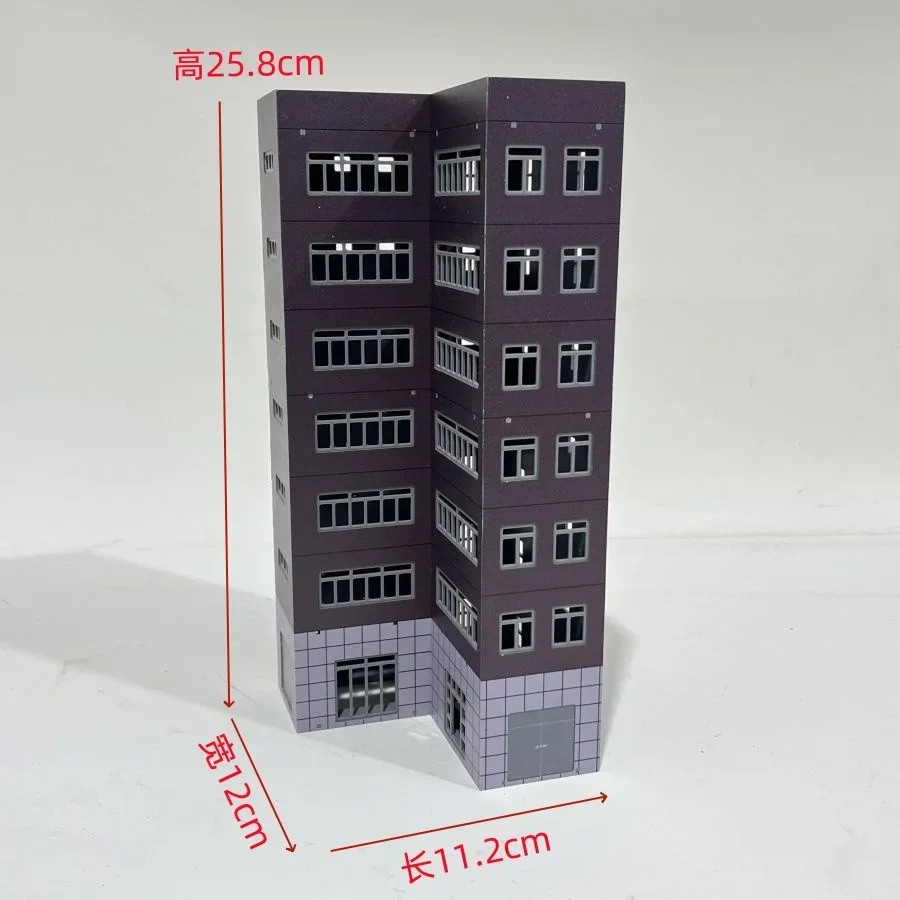 HO Scale 1/87 City Sand Table Train Scene Plastic Assembly Building Model Diy  Toy