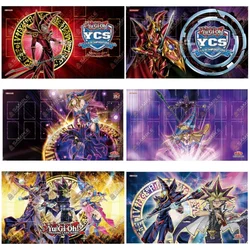 Yu-Gi-Oh Card Pad Black Magician of Chaos Girl Yugi Muto Rubber Thicken Diy Action Toy Figures Game Collection Dueling Disc