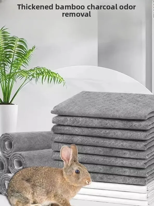 

Disposable Rabbit Urine Pad Odor Elimir Pet Rabbit Feces Cleaning Diaper Rabbit Cage Urine Pad Disposable Rabbit Supplies