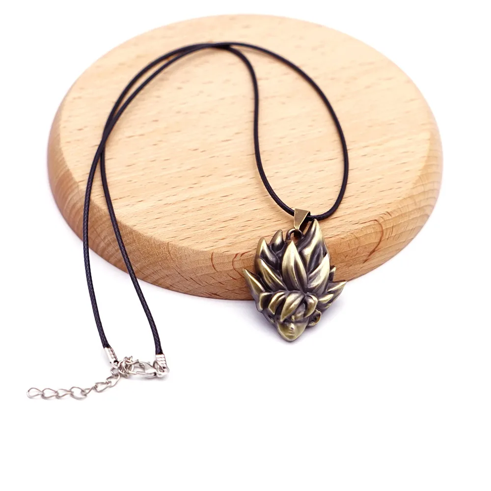 Anime Dragon Ball Z Son Goku Keychain Necklace Figure Cosplay Toys Gift Metal Pendant