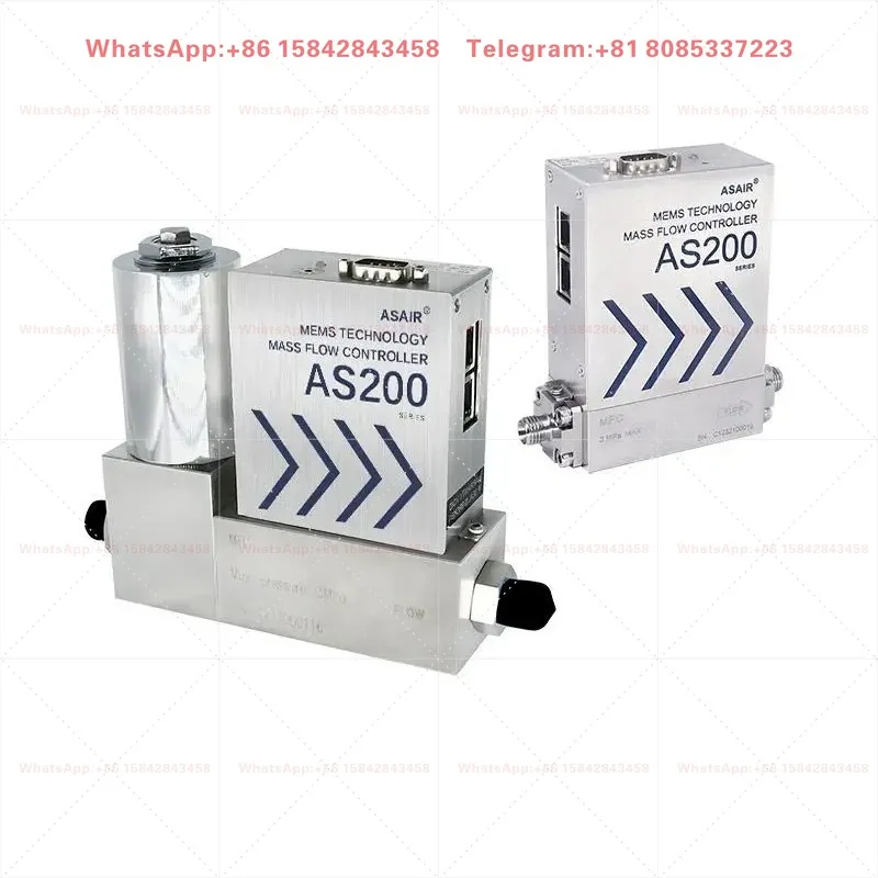 Gas Mass Flow Controller AS200 - Micro Gas Flow Meter for Gas Flow Measurement Applications