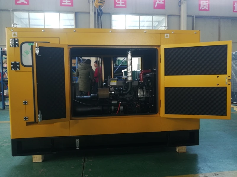 1 Phase/3 Phase silent electric generator 60kva