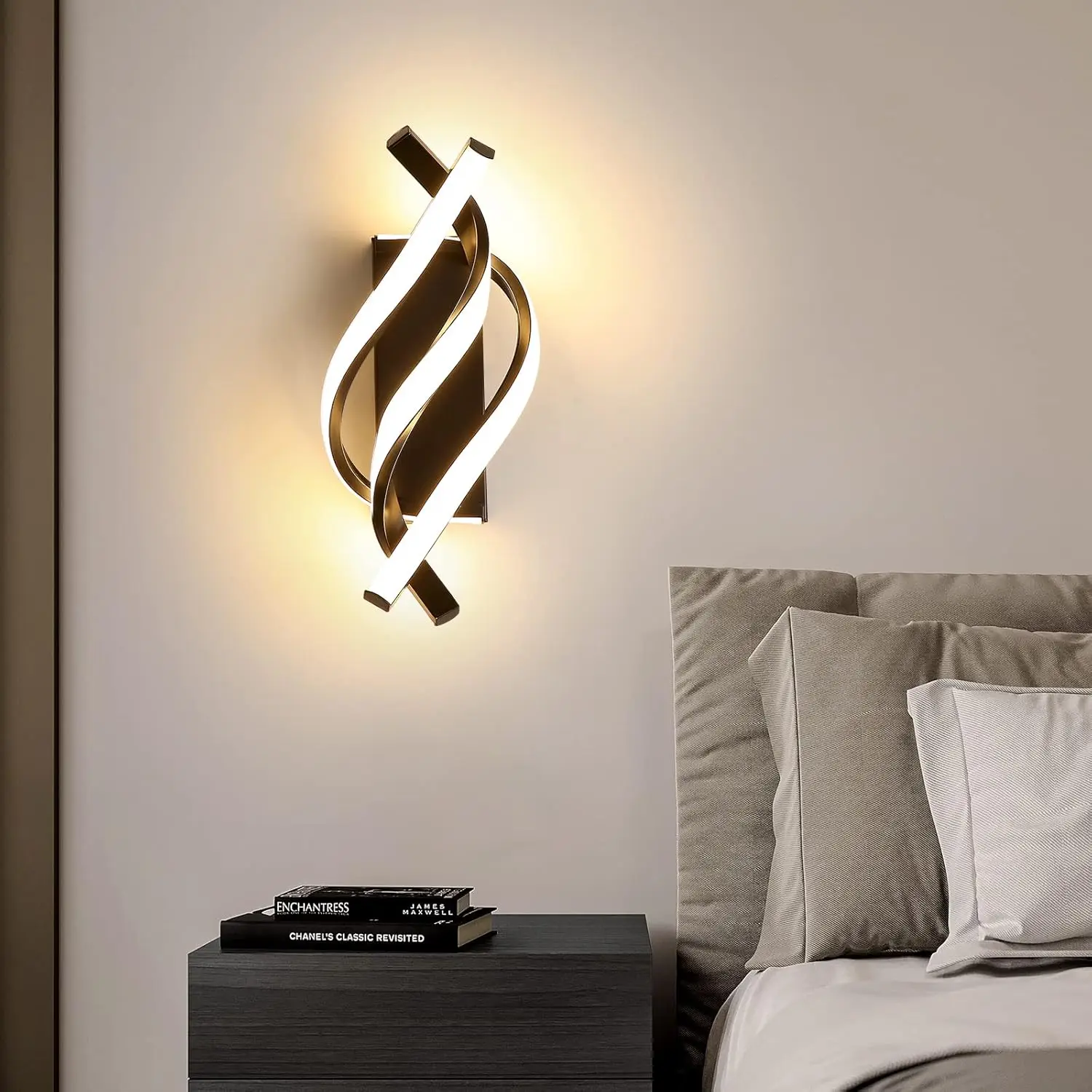 

Modern LED Wall Lamp LED Wall Lights Indoor Acrylic Wall Sconce Light for Bedroom Living Room Office Restaurant Hallway Dimmable