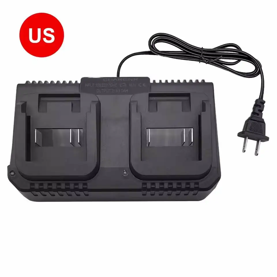 Dual Slot Ladegerät 18V 21V Li-Ion Batterie Ladegerät für Makita BL1415 BL1815 BL1830 BL1850 Elektrische Bohrer Power werkzeuge EU UNS Stecker