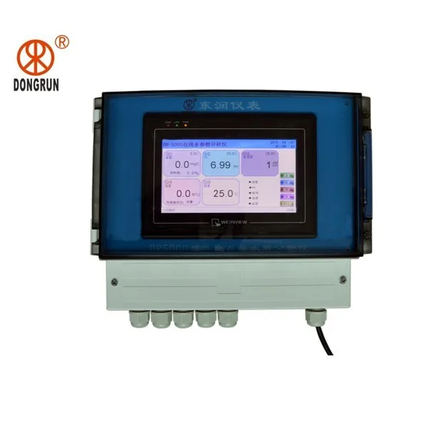 Multiparameter water analyzer conductivity 4-20ma RS485 MODBUS output analog digital sensor