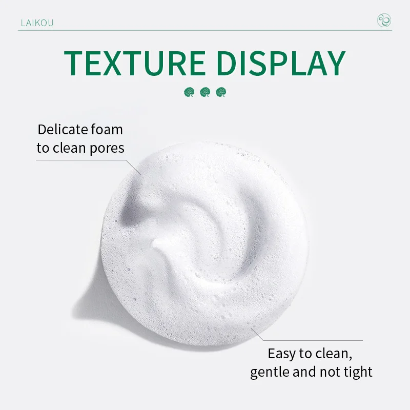 Centella Facial Cleanser Face Shrink Pores Soothing Oil Control Face Wash Foam Fade Niacinamide Care