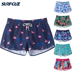 SURFCUZ pantaloncini da surf da donna Quick Dry pantaloncini da spiaggia da donna pantaloncini da bagno estivi pantaloncini da surf sportivi pantaloni da bagno per donna