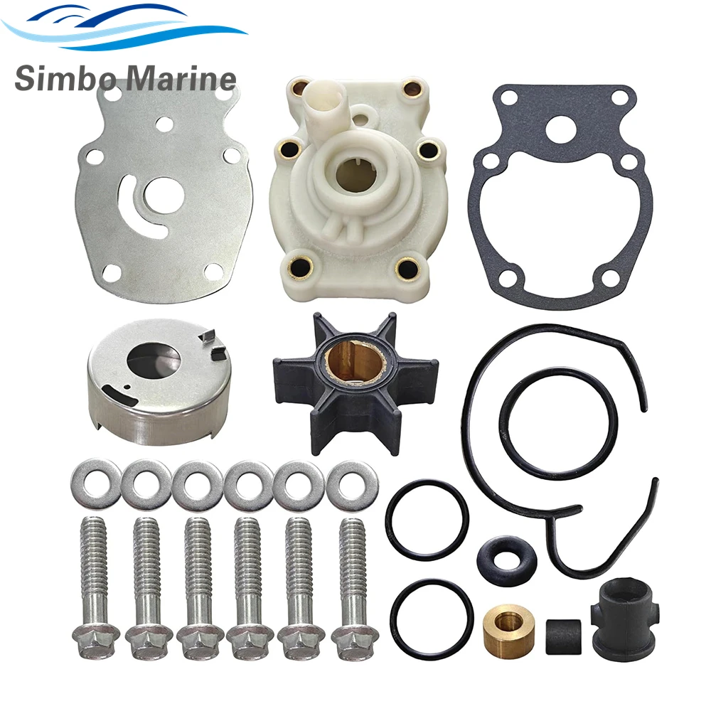 

393630 Water Pump Impeller Kit For Johnson Evirude 20 25 30 35 HP Outboard 0393630 0393509 0391636 0390344 0777803 18-3382