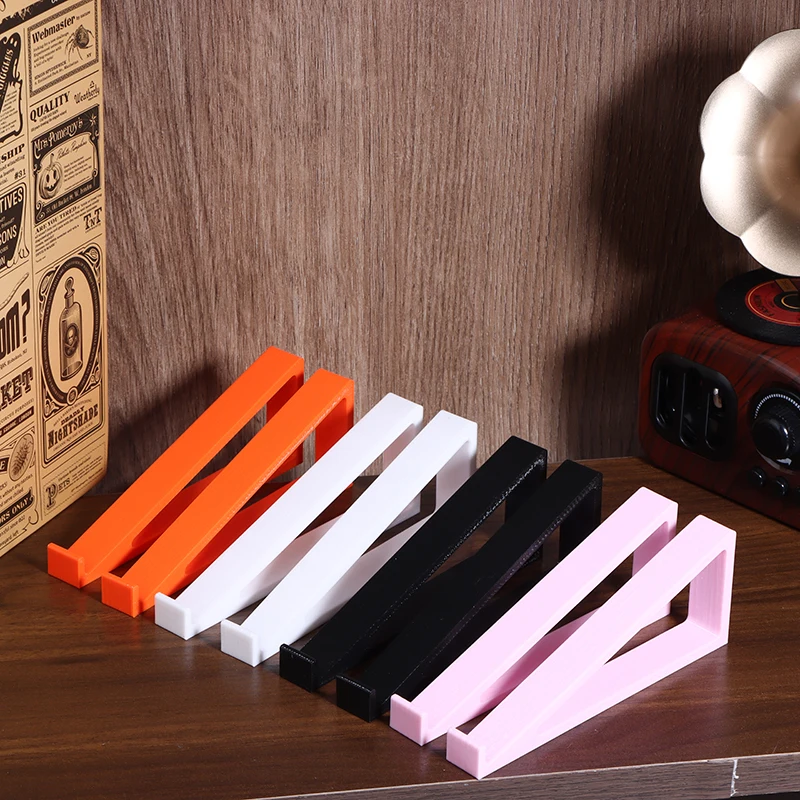 

1 Pair Portable Keyboard Elevated Stand Raised Keyboard Angle Plastic Computer Keyboard Riser Monitor Holder Comfortable Typing