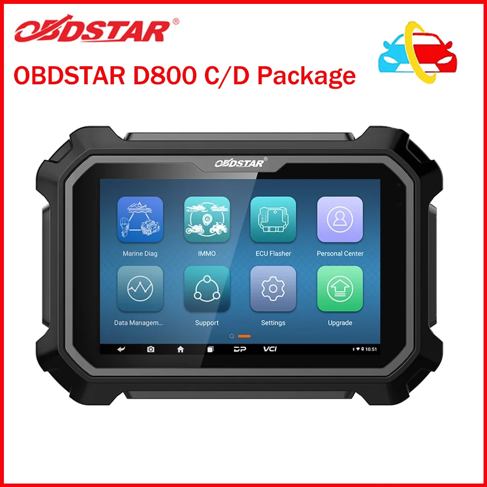 OBDSTAR D800 C/D package New Generation device for Marine (jet ski/ outboard/ inboard/ generator) Intelligent Diagnosis Scanner