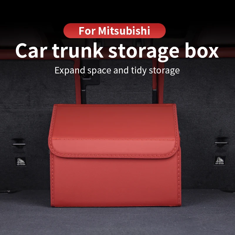 

Car Trunk Organizer Storage Box Portable Multifunctional Tool Car Accessories For Mitsubishi Colt Delica L200 eK Mirage AIRTREK