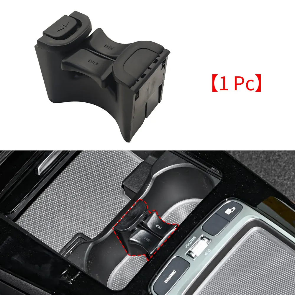 For Benz W118 W177 W247 Car Enter Console Insert Drinks Cup Holder For Mercedes A B GLA GLB CLA Class A180 B200 GLA220 CLA260