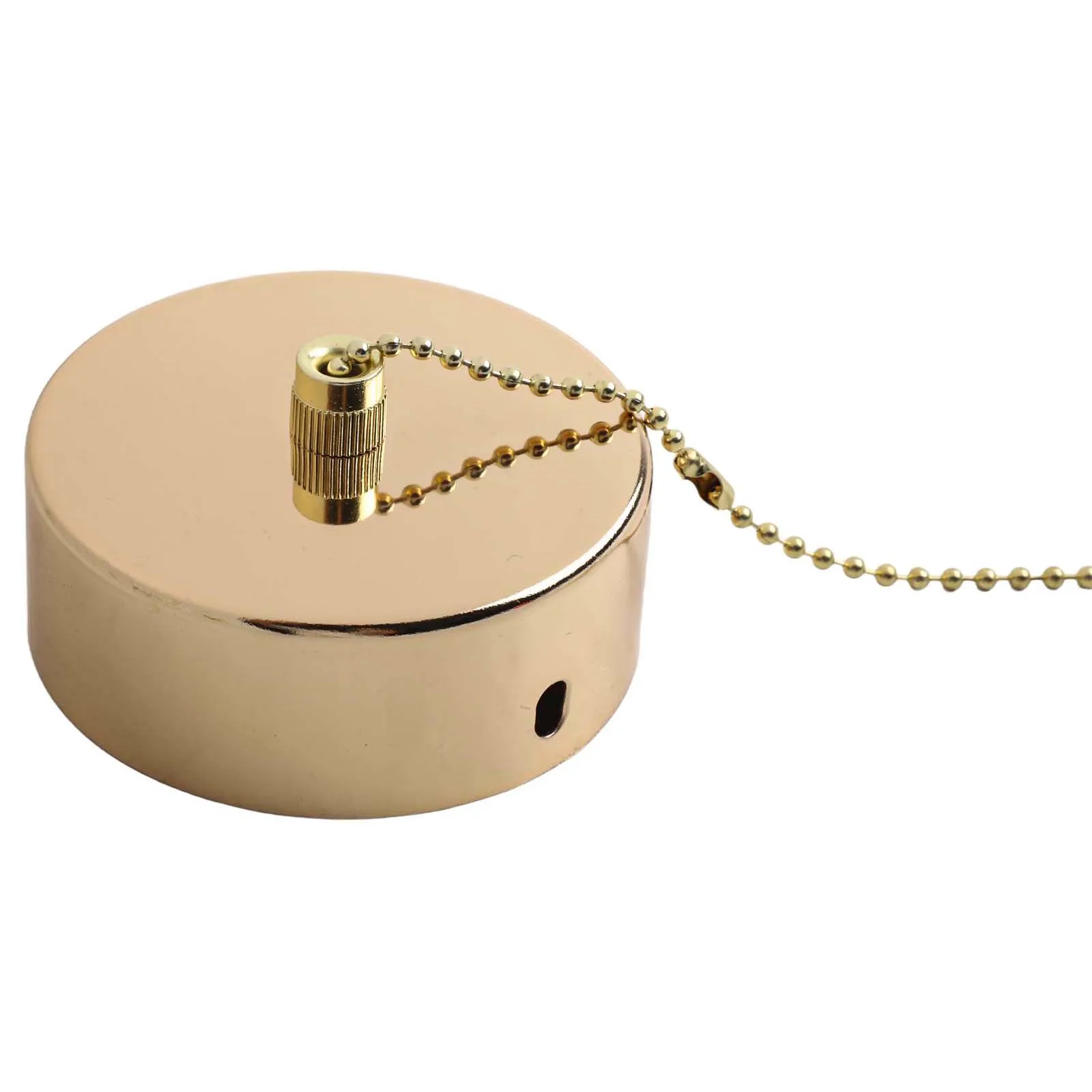 Pull Cord Light Switch for Ceiling Mounting Antique Brass Design for Bathroom Lighting and Stylish Control Solutions