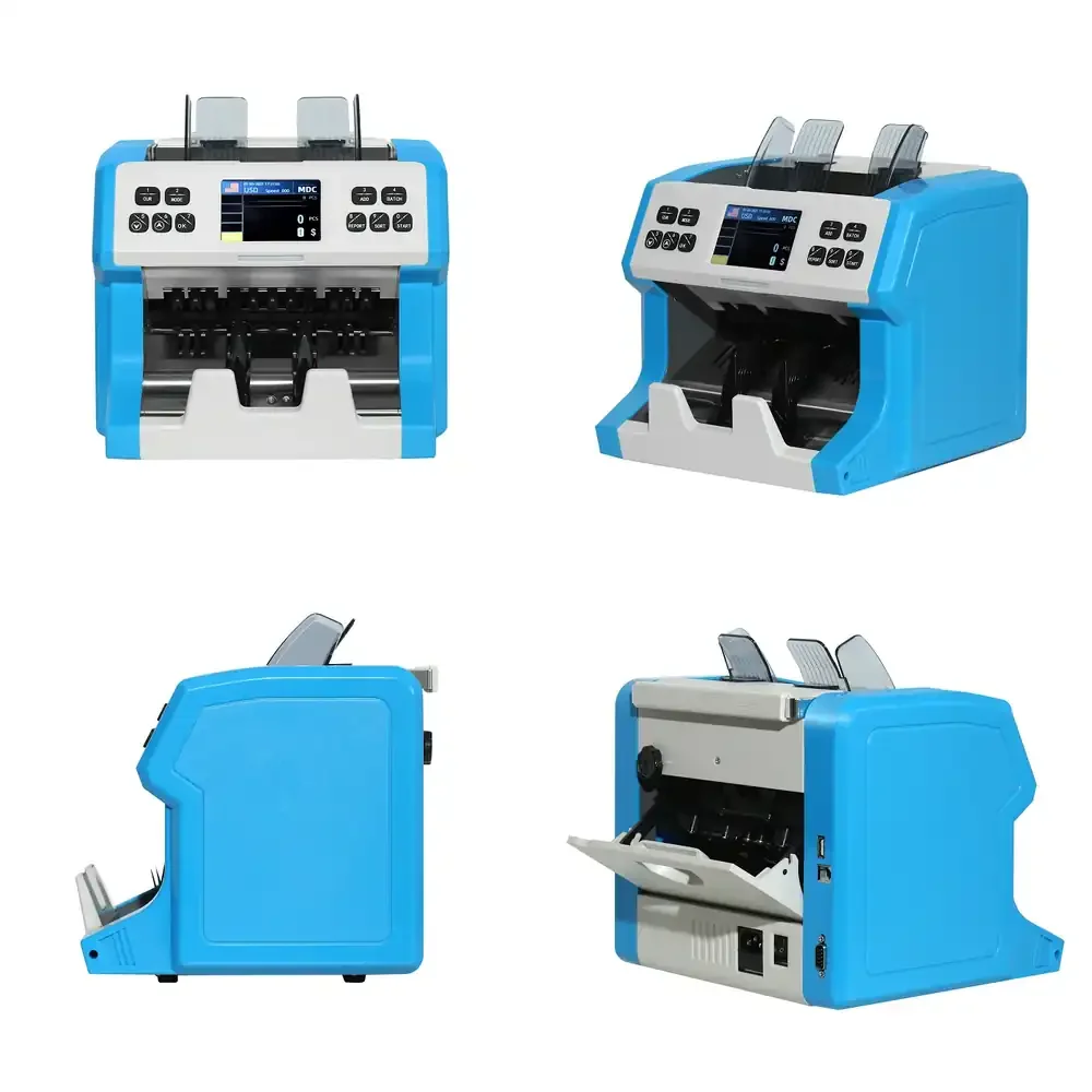 High Quality Multi Currency Counting Machine Mix Denpmination Money Counter Good for Counting Dirty Banknote Bill Counter