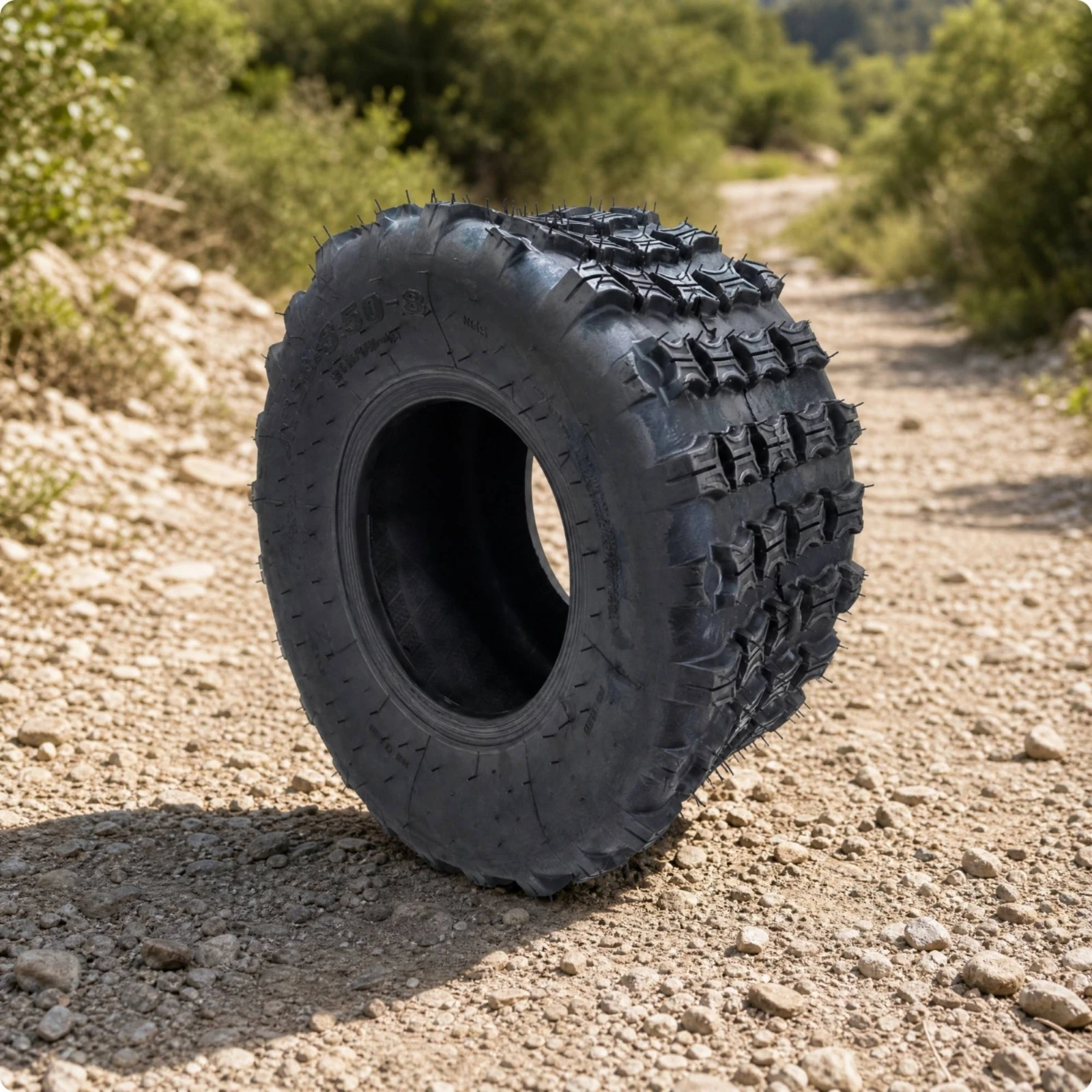 18X9.50-8 Tubeless off-Road Tire Grippy 18X9.50-8 All-Terrain ATV Tire Tires Wear Resistant Directional Grip