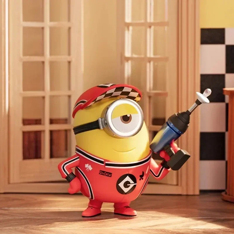 POP MART Universal Despicable Me 4-Serie Blind Box Mystery Box Kawaii Ornamente Figuren Home Decor Desktop Modell Puppen Gilrs