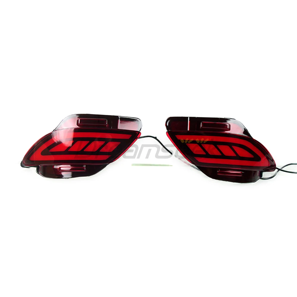 LED Rear Bumper Reflector Tail Light for Lexus RX 350 RX 450h 2010-2015 Auto Running Brake Sequential Turn Signal Lamp Blinker