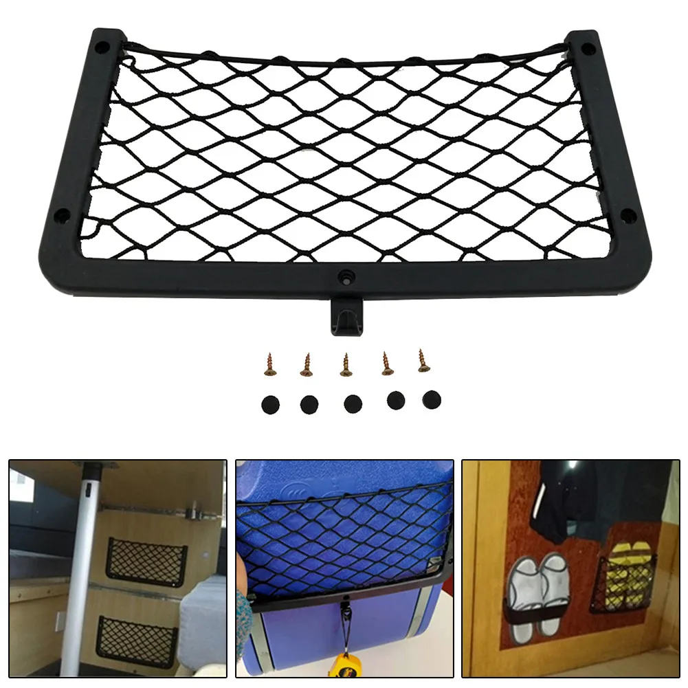 

Большая сетчатая сумка-органайзер 36x18 см для кемпера, фургона, автобуса, автомобиля, для хранения и порядка на сиденьях