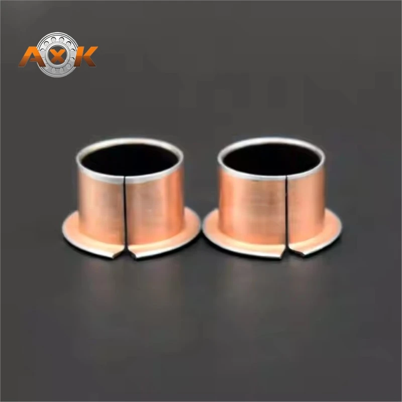 5/10PCS SF-1F Inner Diameter 6 8 10 12 14  Self-lubricating Bearing with Flanged Step Compound Copper Sleeve Guide Bush