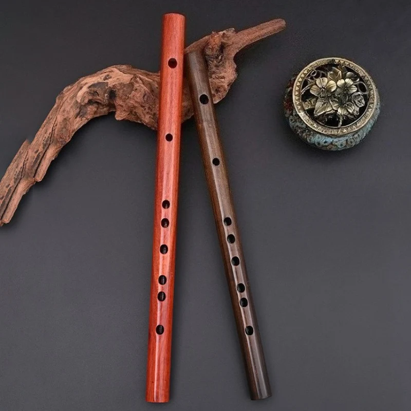

Redwood Flute Chinese Traditional Piccolo Flute Children Adults Musical Wind Instruments Handmade Portable Professional Flutes