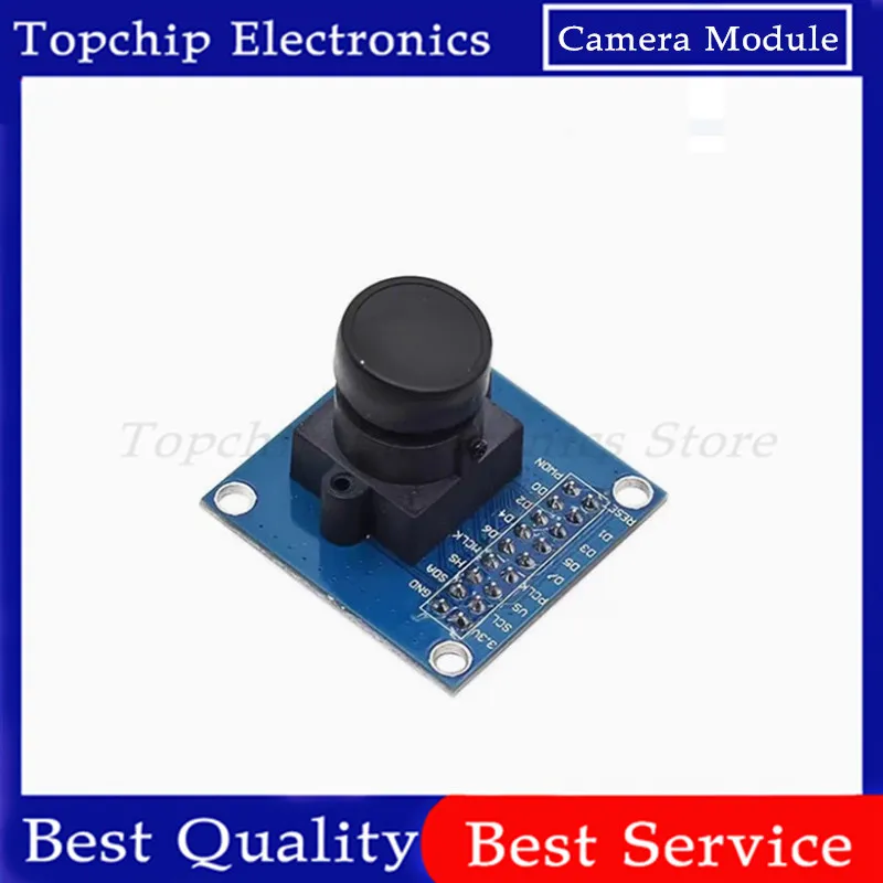 OV7670 300KP camera module moduleSupports VGA CIF auto exposure control display active size 640X480 For Arduino