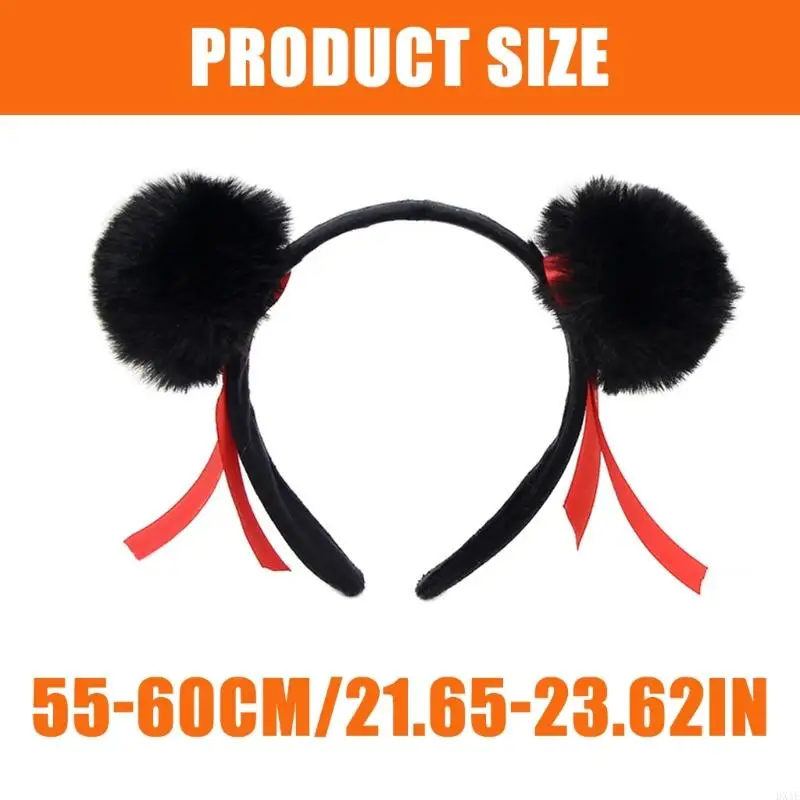 Dxae Buns Hairstyle Bandband Nezha Hairband pour le d'anime Coiffures Coiffures