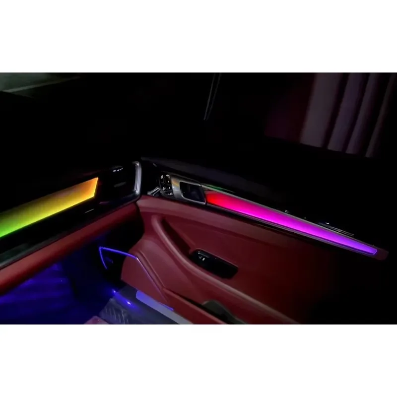 26 Style OUER 2017-2021 971 Carbon Fiber Car Modification Upgrade Interior Atmosphere Lights With 1 Year Warranty For Panamera