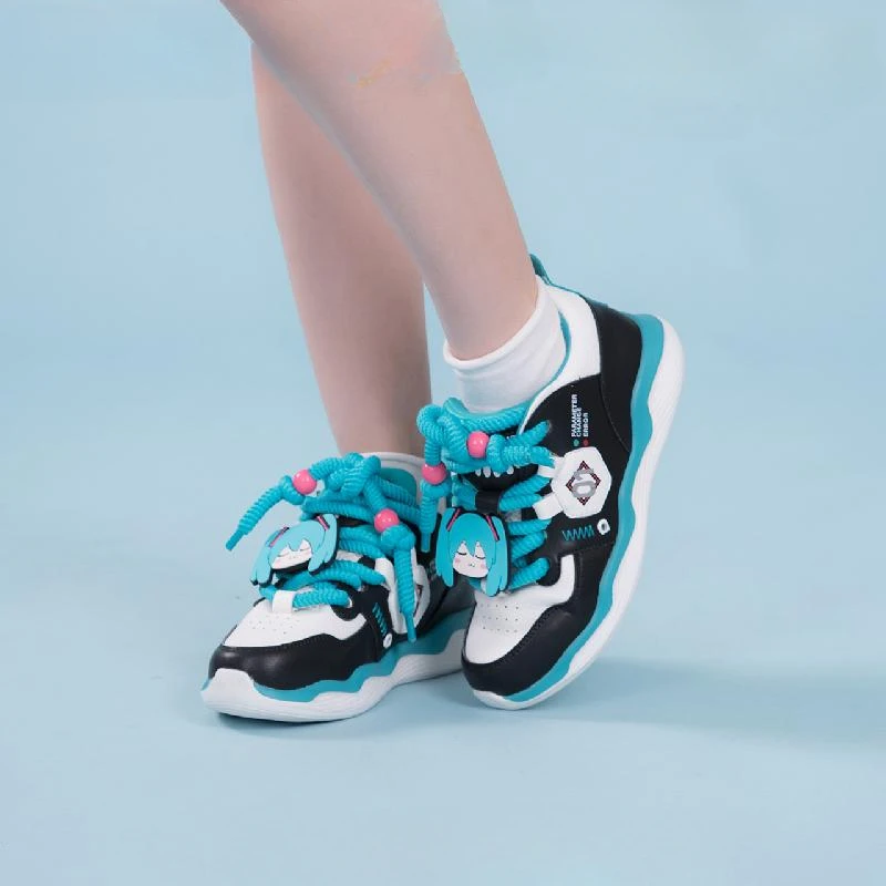 Hatsune Miku Sneakers Anime Peripherals Cute Cartoon Sports Shoes Comfortable Breathable Kawaii Birthday Gifts for Friends New