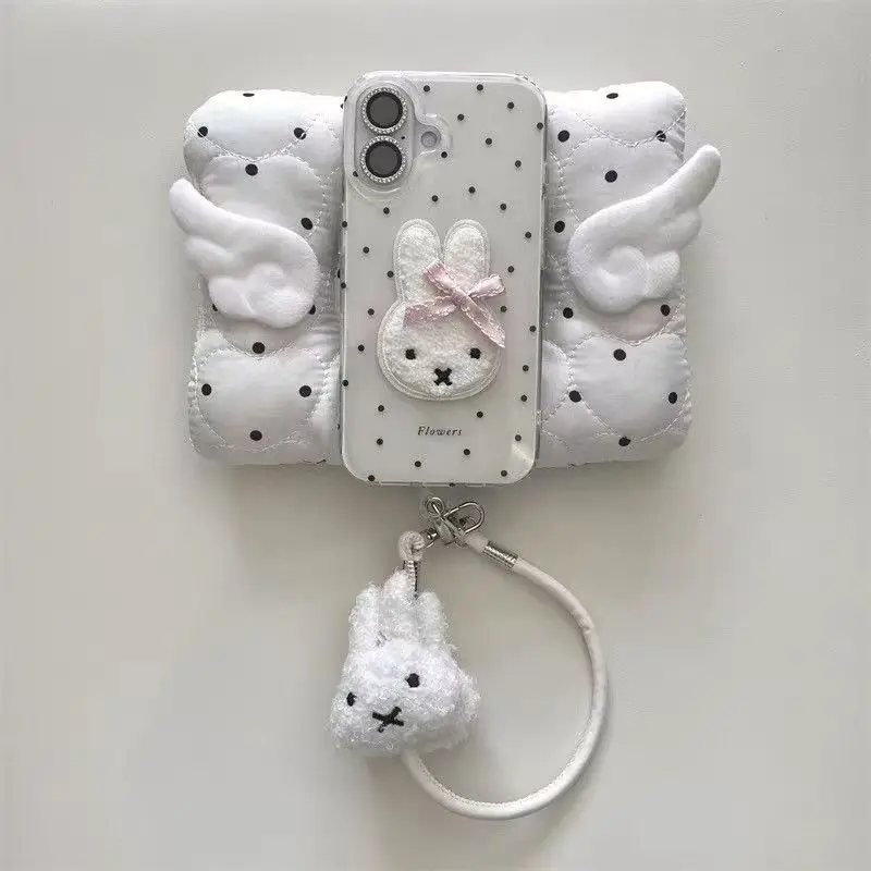 New Miffy Lanyard High Color Value Cartoon Doll Doll Model Creative Men's and Women's Mobile Phone Shell Key Pendant Decoration view 4