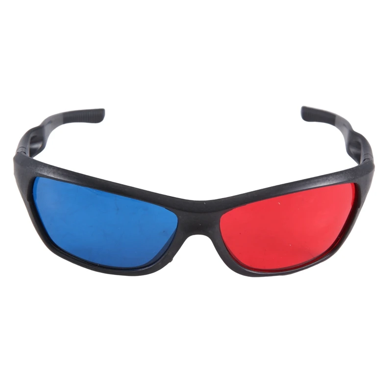 New Red-blue / Cyan Anaglyph Simple style 3D Glasses 3D movie game (Extra Upgrade Style)