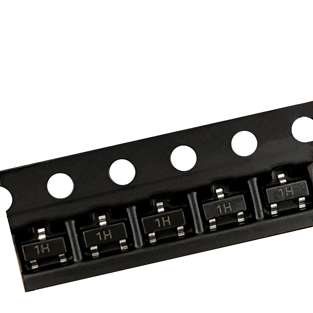 (100 stücke) MMBTA05 SOT-23 SMD NPN Signal Transistor Triode (Kennzeichnung 1H)