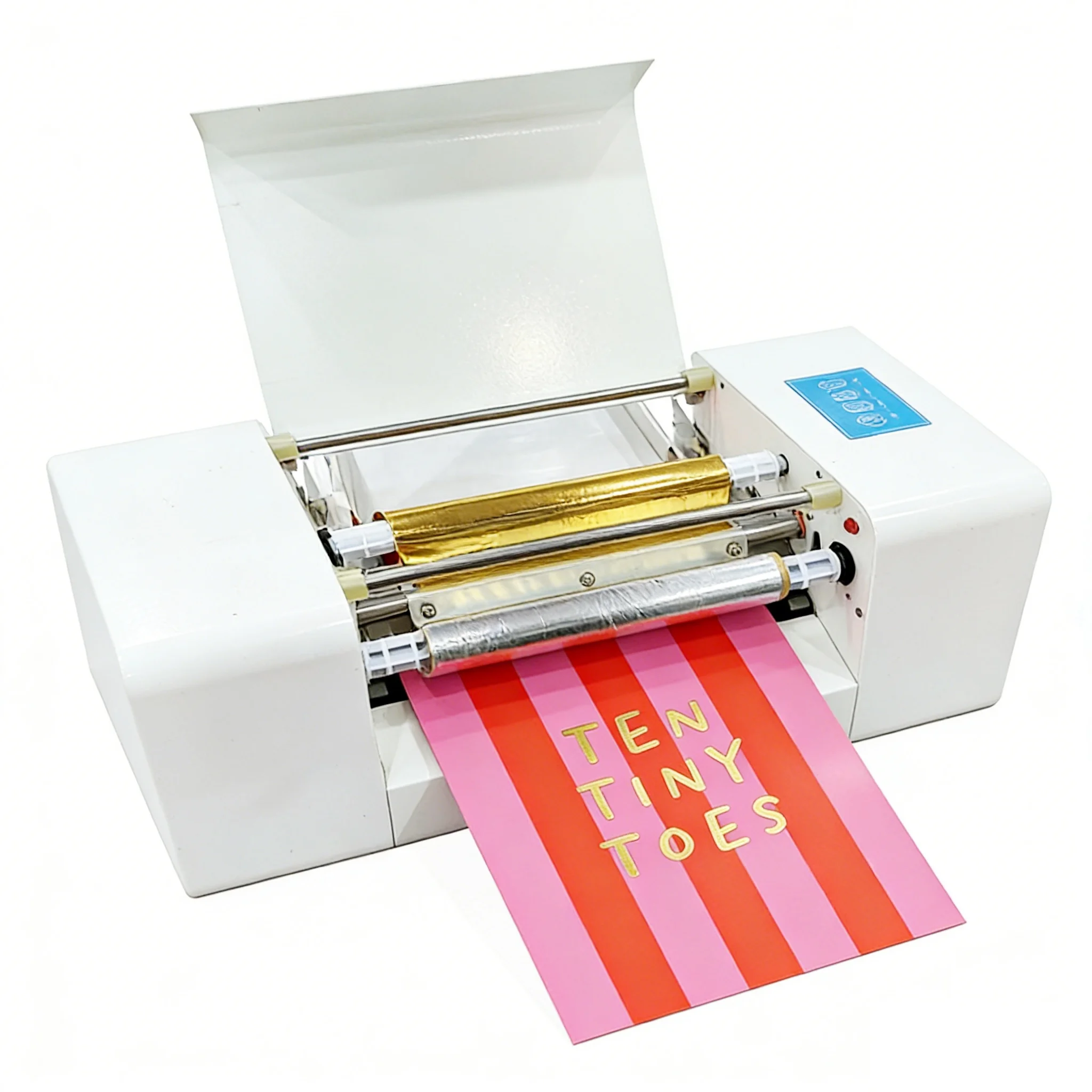 360D Digital Foil Printer Machine for Paper Document / Certificate / Invitation Card Hot Foil Printing