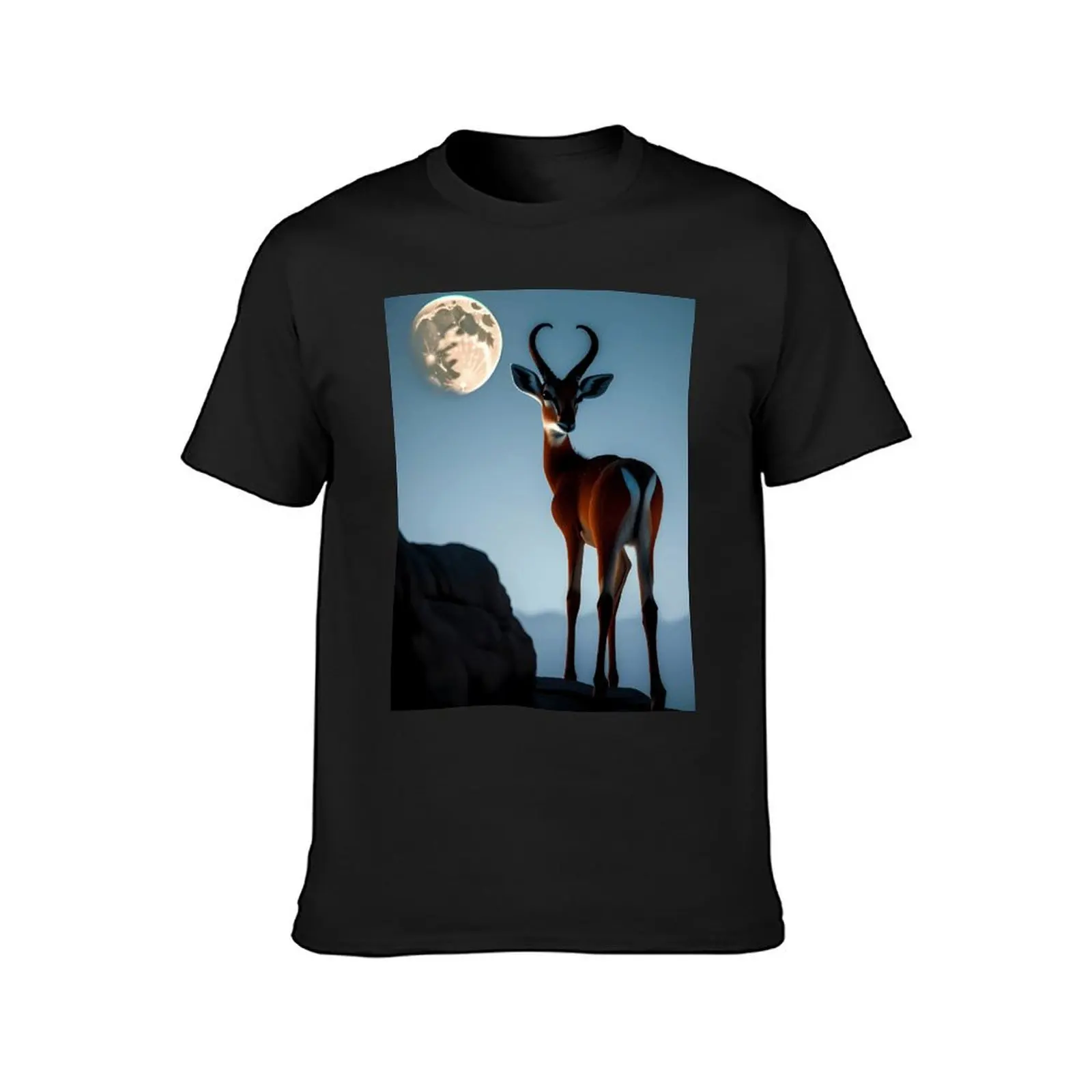 The Antelopes Lunar Encounter T-Shirt sublime animal prinfor boys oversizeds for a boy men t shirt