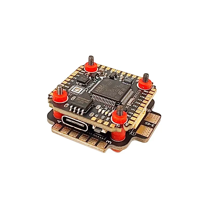 Aocoda RC F7mini V2 ミニフライトコントローラー OSD 気圧計付き 16M ブラックボックス クロスオーバーフライトコントローラー用